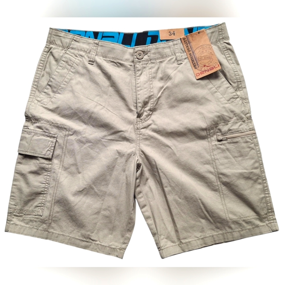 Men's casual cargo shorts size 34